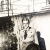 In front of the family house in scout costume after the restoration of scouting, 1945