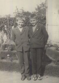 Pavol Beláň in the sixth grade (1963)
