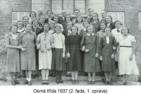 8th grade 1937 (2nd row, first from right)